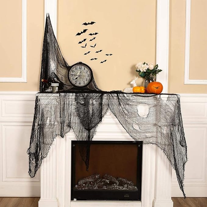 4 Pack Halloween Creepy Cloths Scary Spooky Cloth Creepy Gauze 30