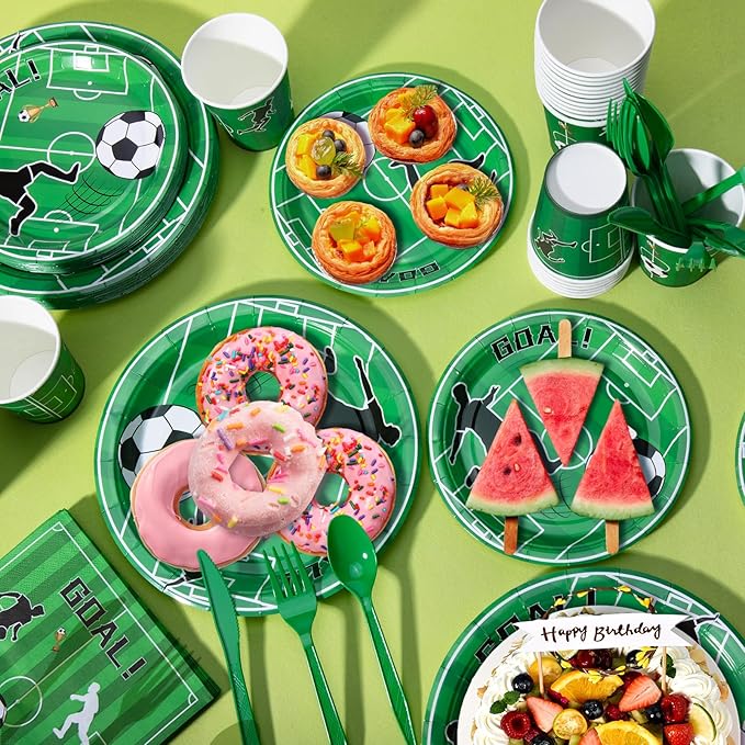 Soccer Birthday Decorations 170 Pcs Soccer Party Decorations