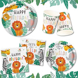 Safari Birthday Party Supplies Jungle Disposable