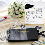 12 Pcs 2026 Graduation Guest Book with Photo Sign Decor 80 Pages
