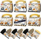 DjinnGlory 36 Pack Cute Construction Party Favor Treat Boxes Small