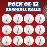 Inflatable Baseball Pack of 12 16 inch Baseball Beach Balls for