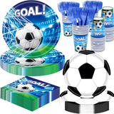 REDWORD Soccer Party Decorations 120Pcs Soccer Birthday Party