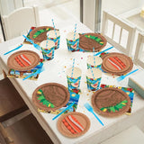 168PCS Ocean Party Supplies for Boys Girls Cartoon Beach Themed