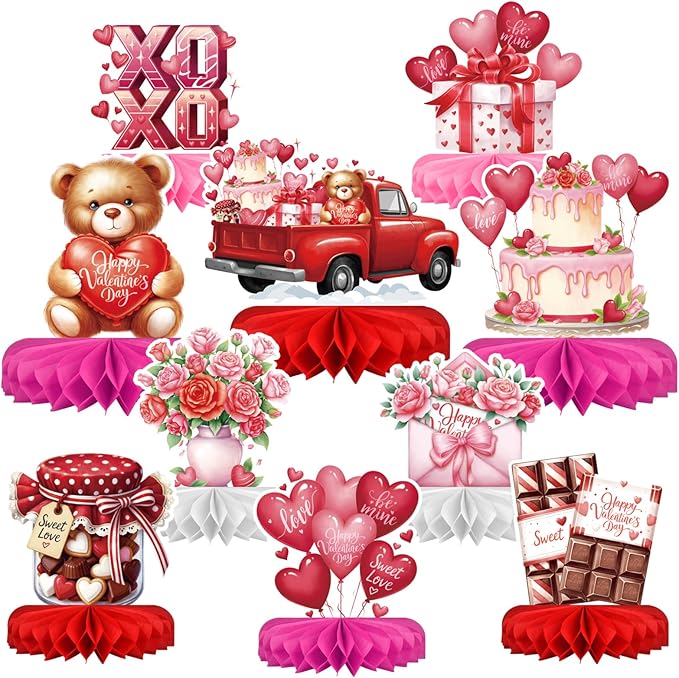 Valentines Day Decorations Set Heartwarming Valentine's Day