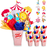 Weekgrat 6 Sets Circus Carnival Party Centerpieces Decorations Circus