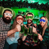 70 Packs LED Glasses 5 Neon Colors glow in the dark party supplies