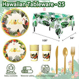 323 Luau Party Decorations Hawaiian Party Decorations Kit For Adults