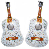 2 Pcs Giant Guitar Party Balloons 35 Inch/Music Note Guitar Birthday
