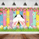 Easter Themed Party Decorations Happy Easter Banner Rabbit Egg