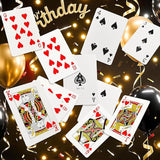 132Pcs Casino Theme Party Decorations Dice Boxes Large Poker Cards