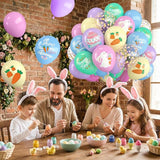 Pastel Easter Balloons,12 Inch Macaron Pink Blue Purple Green Yellow
