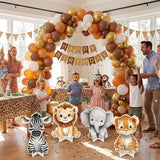 4 Pcs Large 24 x 32 Safari Animals Cardboard Cutouts Wildlife Jungle