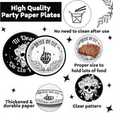96pcs Bride or Die Bachelorette Party Plates and Napkins Till Death