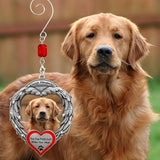 Pet Memorial Photo Christmas Ornament - Always Remember The Paw