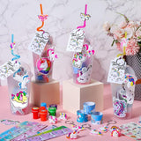 195 Pcs Unicorn Party Favors Bags Birthday Includes Plastic Cup with