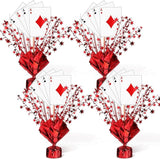 12 Set Casino Poker Theme Decorations for Table Centerpiece Star