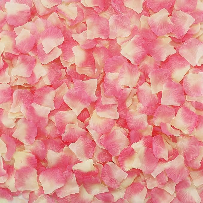 CODE FLORIST 2200 PCS Silk Flower Rose Petals for Wedding Decorations
