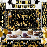 Black and Gold Birthday Decorations Birthday Party DecoratIons for