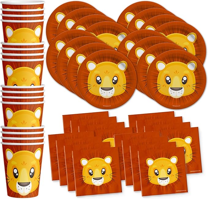 Birthday Galore Lion King Jungle Animal Party Supplies Safari Lion