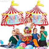 Katchon, Circus Tent Carnival Balloons - Gaint 30 Inch, Pack of 2 |