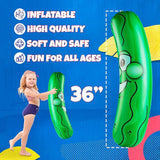 Giant Inflatable Pickle - 36-Inch-Tall Funny Pickle Gifts, Durable and