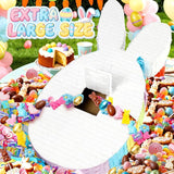 25 Easter Decorations Pinata Bunny Egg Piñata with Blindfold Bat and