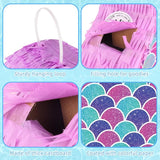 Mermaid Tail Pinata with Stick and Blindfold Mermaid Pinata for
