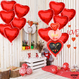 KatchOn, Red Heart Balloons Decorations - Pack of 13 | I Love You
