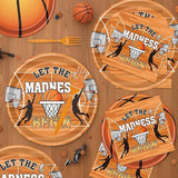 March Basketball Party Decorations 96PCS Let the Madnes Begin