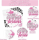 96Pcs Last Rodeo Bachelorette Party Decorations Pink & Silver Disco