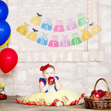 Princess Dress Happy Birthday Banner Princess Birthday Party