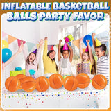 Inflatable Basketballs Pack of 12 16 inch Beach Balls for Pool Beach
