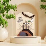 He is Risen Easter Resurrection Decor Easter Decorations for Home