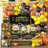 287Pcs Construction Birthday Party Supplies 25 Construction Theme