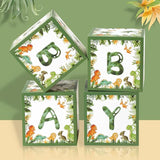 Dinosaur Baby Shower Decorations Box Green Jungle Dinosaur Baby