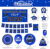 Graduation Decorations 2026 Set Congrats Grad Banner Class of 2026