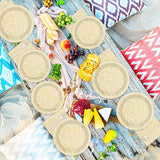 96pcs Summer Beach Party Plates and Napkins for Beach Party Supplies