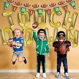 11 Pcs Football Party Decorations Kit Touchdown Letter Foil Balloon