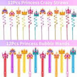 308PCS Princess Birthday Party Decorations Favors Including Goodie