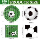 Soccer Party Supplies Kit for 50 Guests Soccer Party Favors Set with