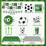 187 PCS Soccer Party Decorations Kit Football Birthday Party
