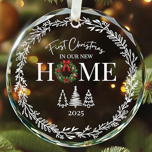 New Home Christmas Ornament 2025 - House Warming Gifts New Home -