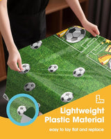 Niuara Soccer Table Cloth – 4 Pack 54" x 108" Disposable Tablecloths
