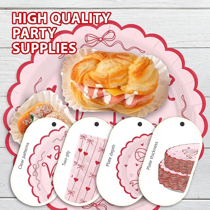 200Pcs Valentine's Day Decorations Happy Valentine