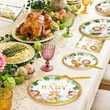 96 Pcs Safari Baby Shower Plates and Napkins Tableware Set Serves 24
