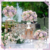 8 Bundles Artificial Peonies Flowers Boho Faux Flowers Arrangements #8