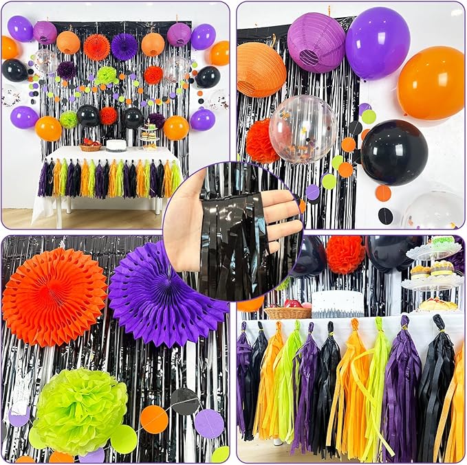 Halloween Party Decorations Hocus Pocus Halloween Decorations 51pcs