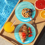96Pcs Ocean Waves Plates Party Supplies Under the Sea Paper Plates