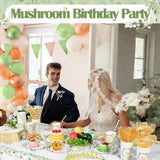 452 Pcs Sage Green Bridal Shower Decorations for 50 Eucalyptus